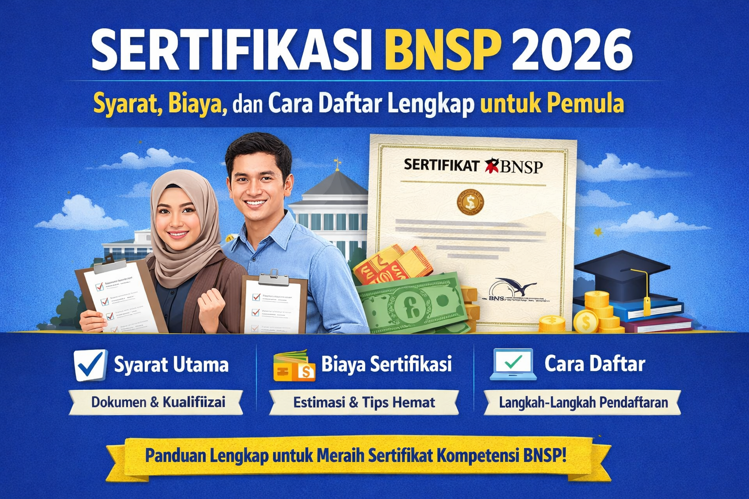 Sertifikasi BNSP 2026: Syarat, Biaya, dan Cara Daftar Lengkap untuk Pemula