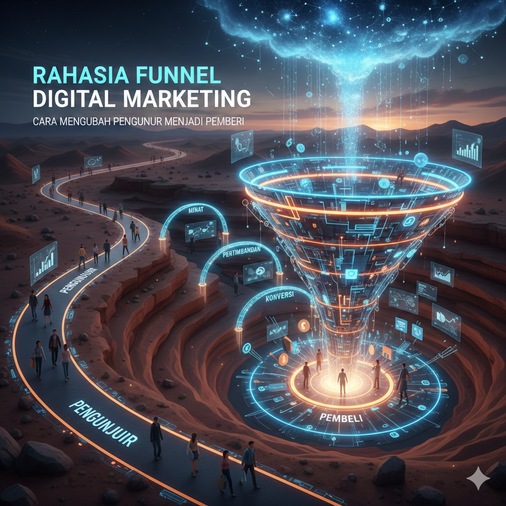 Rahasia Funnel Digital Marketing: Cara Mengubah Pengunjung Menjadi Pembeli