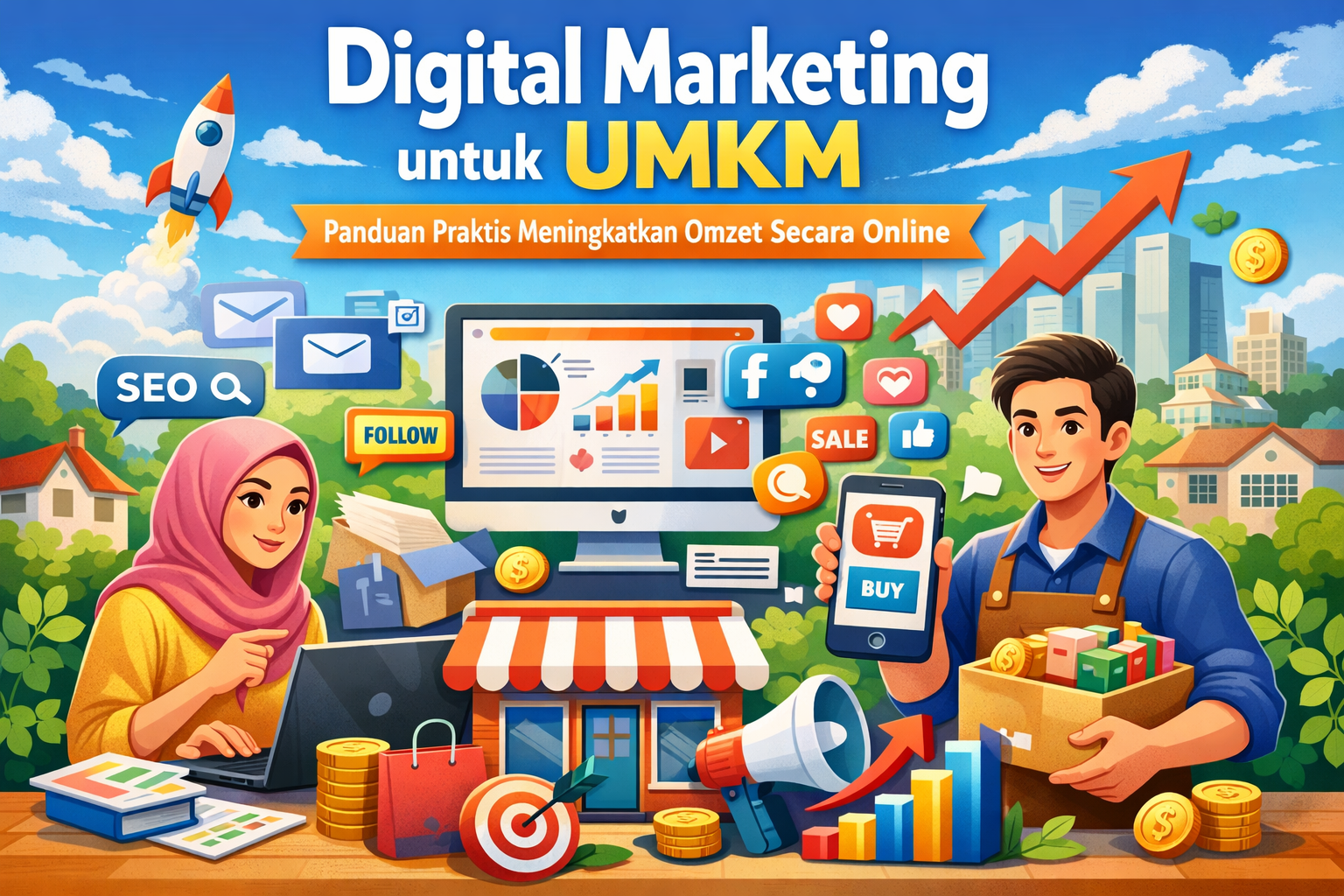 Digital Marketing untuk UMKM: Panduan Praktis Meningkatkan Omzet Secara Online