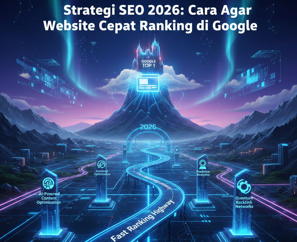 Strategi SEO 2026: Cara Agar Website Cepat Ranking di Google